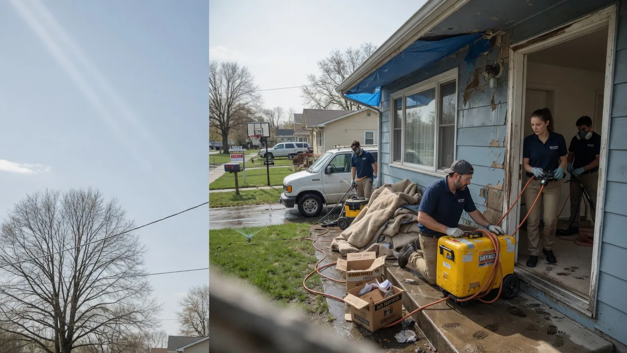 Basement Flood Cleanup in Vina, CA near me